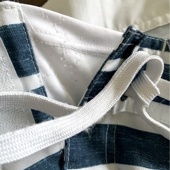 Ezekiel Men's Navy White Stripe Swim Shorts Boardshorts Swim Trunks Size 36 - Picture 9 of 14